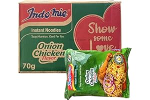 Indomie Chicken Onion Instant Noodles, 70 g, Pack of 40