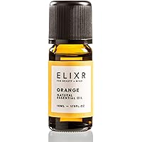 ELIXR Orangenöl I 100% naturreines ätherisches Öl Orange zur Aromatherapie I Zertifizierte Naturkosmetik I 10 ml I…