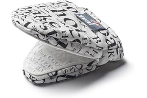 Zeal Silicone and Cotton Mini Mitt Pot Holder, White, 17 x 13 x 2.5 cm