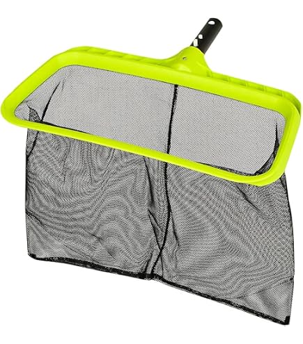Well2wellness Retino Per Piscina A Maglia Fine - Telaio Resistente, Antistrappo, Per Foglie E Insetti, Attacco Universale