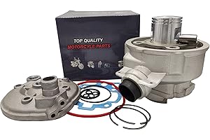 LG-MOTORS POWER ENGINEERING Grupo térmico completo cilindro pistón aluminio Minarelli 50 cc AM6 AM 6