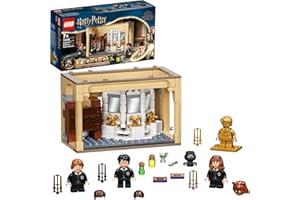 LEGO 76386 Harry Potter Poudlard : l’Erreur de la Potion Polynectar, Jeu de Construction avec Mini Figurines édition 20ème Anniversaire