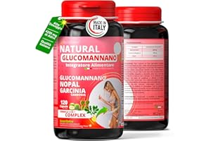 Glucomannano forte dimagrante 4200mg di attivi.Formula Inibitore della fame e dimagrante forte veloce donna uomo con Garcinia Cambogia e Nopal. BODYBLOOMS® Linea integratori per dimagrire