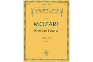 W.a. mozart: nineteen sonatas for the piano piano