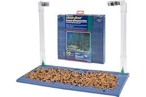 Penn-Plax CFU10 Filtro de Acuario bajo Grava, Cristal, Azul, Gallon