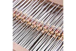 Widerstand nach Auswahl, 30 Stück,12 Werte zur Auswahl, Kohleschicht 0.25W 5% Widerstände Resistor elpohl® (820 Ohm, Kohleschicht 0.25W 5%)