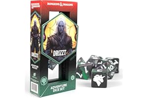 SIRIUS DICE D&D Adventure Dice (Leggenda di Drizzt)