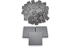 HOBBY HEAVEN BY HOBBYISTS. FOR HOBBYISTS. Hobby Heaven 25mm Square Plastic Wargaming Bases (100 pcs)