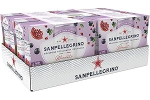 SAN PELLEGRINO SANPELLEGRINO Momenti boisson gazeuse aromatisee grenade cassis - 4 packs de 6x33cl