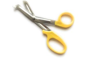 INSTRUMENTS GB INSGB Tuff Cut Scissors Tough Shears First Aid Nurse Paramedic Emergency EMT (small, Yellow)