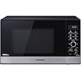 Panasonic NN-GD38HSSUG Forno a Microonde Inverter, 1000 W, 23 Litri, Nero, 17 Programmi Automatici, Turbo Sbrinamento, Cottur