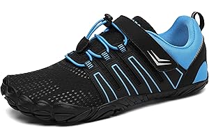 SAGUARO Barefoot Hombre Mujer Zapatillas de Trail Running Ligeras Cómodas Minimalistas Zapatos Descalzos GR.36-48