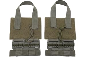 Tenpac Quick Release Kummerbund MOLLE Removal Buckle, Quick Release Schnallen Set Langlebig für JPC 6094 Weste(Grün)