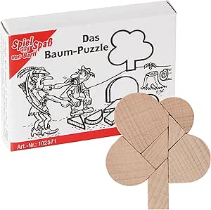 Bartl 102571 Mini Holz Puzzle Das Baum Puzzle Aus 7 Kleinen Holzteilen Amazon De Spielzeug