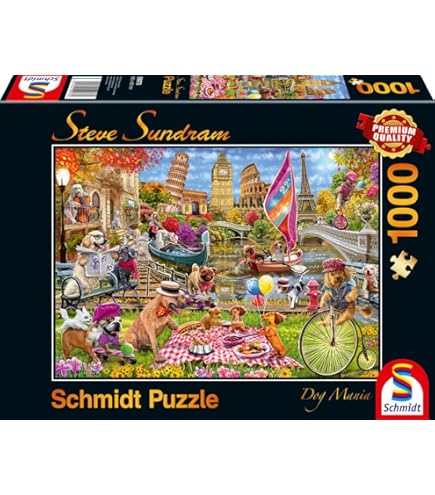 Schmidt CGS_59662 Other License Puzzle, Multicolor