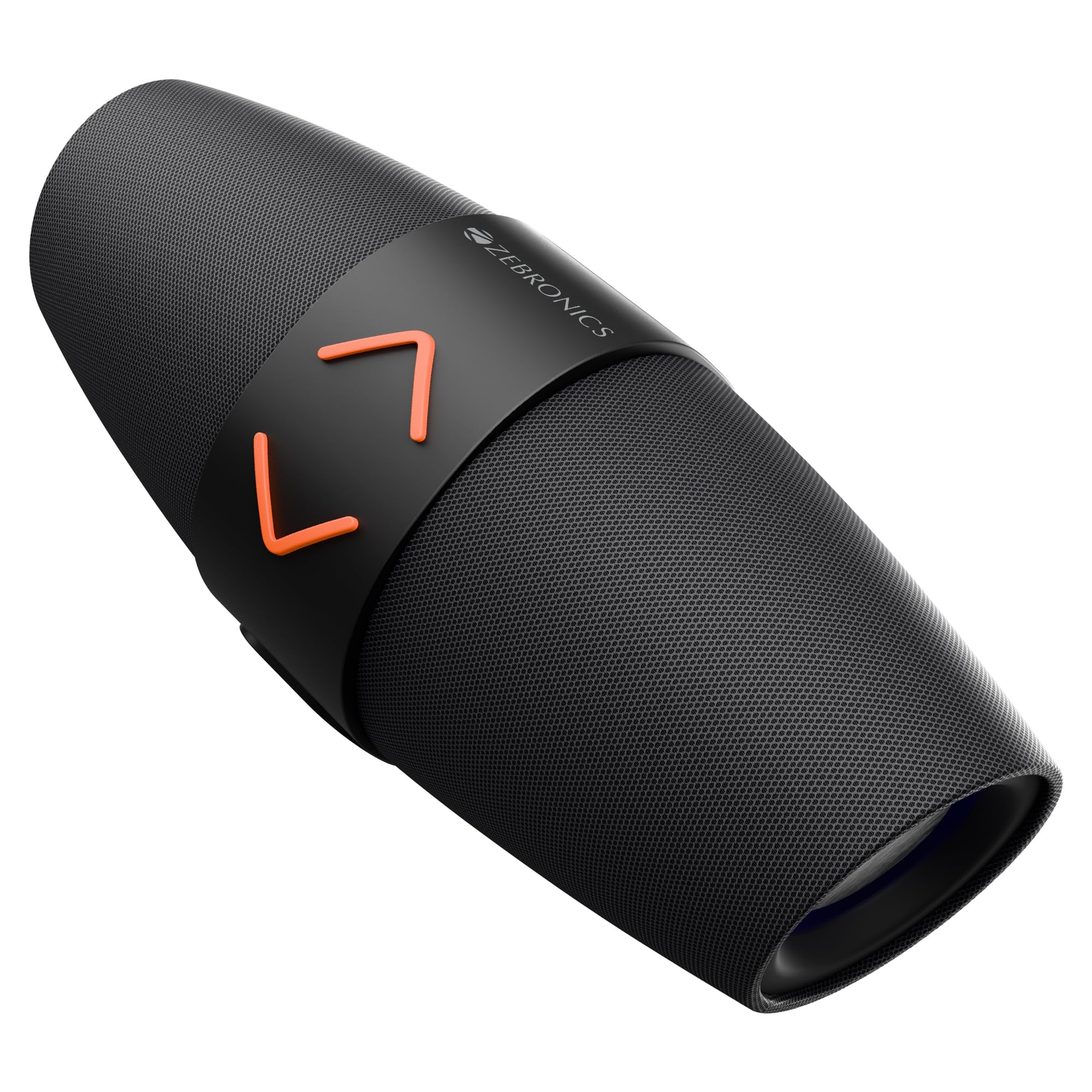 ZEBRONICS Sound Feast 55, Portable Bluetooth Speaker, 14 Watts, 20 Hours Playback, Dual 5.7 cm Drivers, Dual Passive Radiator, Call Function, RGB, Bluetooth v5.3 | TWS | USB | mSD | AUX, Deep Bass