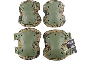 OAREA - Set di protezioni tattiche per lo sport, per attività all'aperto, multicolore