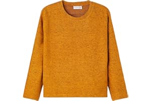 NAME IT Mädchen Stick-Pullover mit Langen Ärmeln