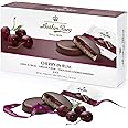 Marzipan Liqueur Chocolates Gift Box - Cherry In Rum Dark Chocolate Covered Marzipan 220g Chocolate Gift with Topline Card for Stocking Fillers, Secret Santa Gifts for Women, Birthday Gifts