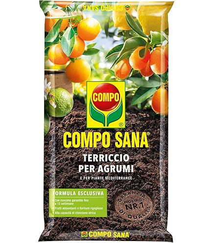 ZOMA Terriccio Per Agrumi Professionale - Con Humus Di Lombrico E PH Acido, Sacco Da 2 Litri - Foto 5