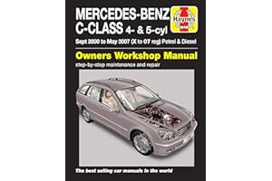 Mercedes-Benz C-Class Petrol/Diesel (Sept 00-May 07) Haynes Manual (Paperback)