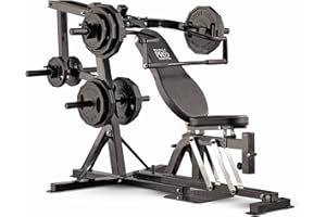 Marcy Pro PM4400 banco leverage, banco de musculacíon con palanca, ajustable y giratorio, capacidad de carga hasta 226 kilogramos