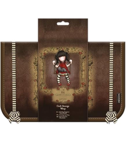 Kit Per Realizzare Biglietti Santoro Gorjuss - Multicolore, 24 Carte, Adesivi, Fustellati, Gemme