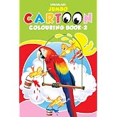 Dreamland Publications Jumbo Cartoon Colouring Book - 2 main image 1