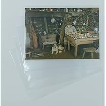 Lot De 100 Pochettes De Protection Cartes Postales - Film Polypropylène Format Moderne 107x150 Mm