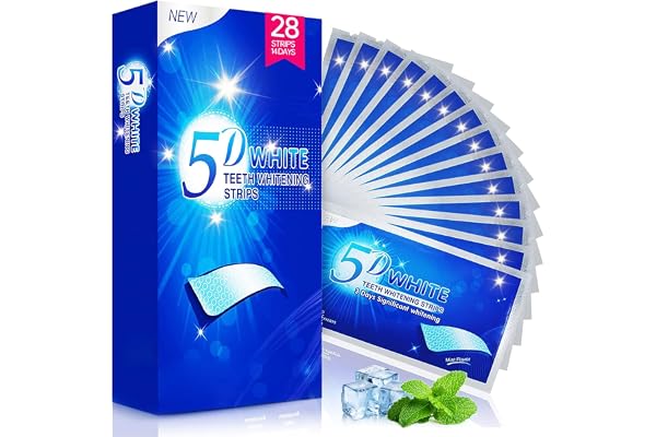 Blanchiment Dentaire, 28 Bandes 14 Ensembles Blanchisseur de Dents (Mint-14 Ensembles)