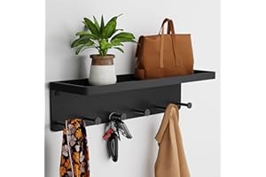 niffgaff Grande porta posta e portachiavi da parete, decorativo moderno gancio porta Llaves De Pared mensola