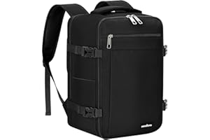 MOCOCITO Handgepäck Rucksack für Eurowings 40x30x20, Erweiterbar Untersitz-Kabinentasche, Maximale Größe der Kabinenreisetasche Flugtasche, Gepäck Weekender mit Schultergurt Handtasche Sporttasche-30L