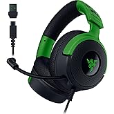 Razer Kraken V4 X Minecraft Edition - Kablolu USB PC Oyun Kulaklığı (TriForce 40mm S&uuml;r&uuml;c&uuml;ler, Geri &Ccedil;ekilebilir Kardioid Mikro