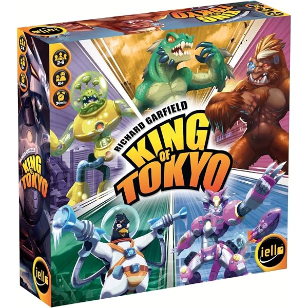 King Of Tokyo - Power Up Erweiterung: Mehr Monster, Mehr Action! Komplett überarbeitete Edition Für Noch Mehr Spaß