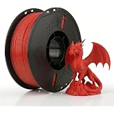 ENGRION PLA+ Filament 1.75 mm 1 kg Kırmızı - Y&uuml;ksek Hızlı Baskı, &plusmn;0.02mm Tolerans, FDM/AMS Uyumlu 3D Yazıcı Filamenti