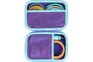 Lebakort Hart Schutz Hülle Etui für SCRIB3D P1 3D-Druckstift / MYNT3D Super 3D-Stift / 3Doodler Start 3D-Druckstift