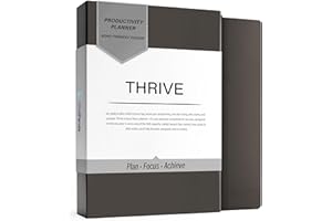 MindPanda | Thrive Productivity Planner for Daily, Weekly and Monthly Planning & Goal Setting - Premium Guided 90-Day System for Focus, Goal Setting, Gratitude & Happiness – ADHD-Friendly Design - A5