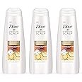 Dove Dermacare Scalp Haircare - Anti-Dandruff Shampoo - Dryness & Itch Relief - Net Wt. 12 FL OZ (355 mL) Per Bottle - Pack of 3 Bottles