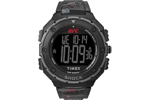 Timex UFC Strength Shock XL zegarek męski 50mm czarny gumowy pasek TW2V85100