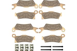 Mabutingti Lot de 3 plaquettes de frein avant et arrière frittées pour Can-Am Outlander 450 500 570 650 800 850 1000