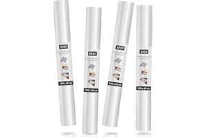 Rotolo Plastica Per Cassetti, Rivestimento Antiscivolo Per Frigorifero E Cassetti, Ritagliabile, 30 X 300 Cm, Trasparente - Foto 6