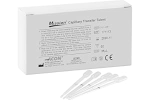 Swiss Point Of Care Tube capillaire pour appareil de mesure 3 en 1 (50 pièces).