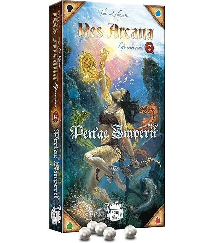 Asmodee Res Arcana: Lux Et Tenebrae - Espansione Gioco Da Tavolo In Italiano, 2-5 Giocatori, 14+ Anni - 3