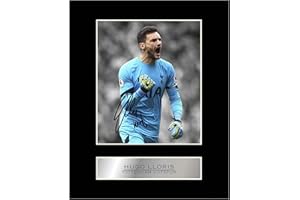 ICONIC PICS Photo dédicacée montée de Hugo Lloris du Tottenham Hotspur FC