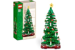 LEGO Weihnachtsbaum - 2-in-1 Bauset - Spielzeug für Kinder ab 9 Jahren - DIY Deko zum Bauen und Ausstellen - Geschenk zu Weihnachten für Jungen, Mädchen und Erwachsene - 40573