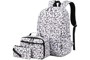 Imyth 3Pcs Backpack Sets for Teen Girls, Cute Colorful Bookbag School Daypacks for Elementary Middle Students