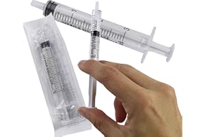 Seringues jetables médicales de marque Romed emballées individuellement, stérile - 2 - 3 ml