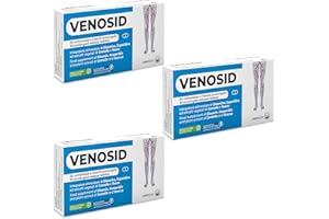 AGIPS FARMACEUTICI DIOSMINA ESPERIDINA 400mg Integratore per il Microcircolo Venosid 90 Compresse Plesso Gambe Gonfie Circolazione Vene Varicose Capillari Rotti Agips (3 Scatole)