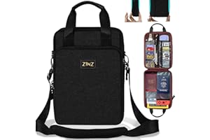 ZINZ Smukły i rozszerzalna torba podróżna na laptopa 12,9-13 cali do MacBook Air/Pro 13" M3/M2/M1, iPad Air/Pro 13"