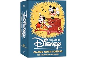 CHRONICLE BOOKS The Art of Disney: Classic Movie Posters; 100 Collectible Postcards